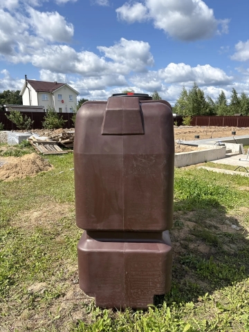Емкость  Q2000V коричневая